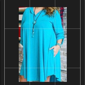 NWT Black Plus size swing dress